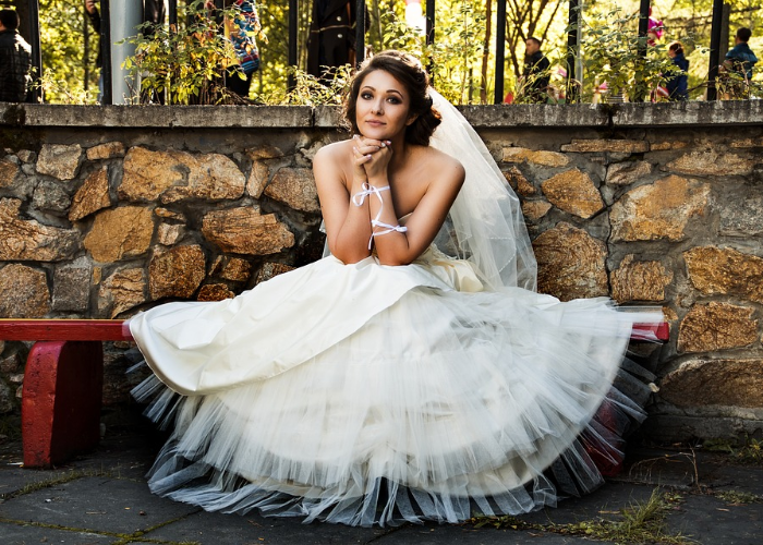 vestido de novia blanco, vestido de boda blanco